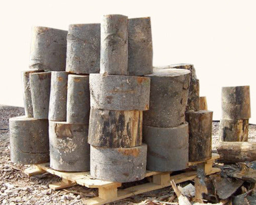 Baumabschnitte – Schüttraummeter Brennholz zum Selbstspalten kaufen